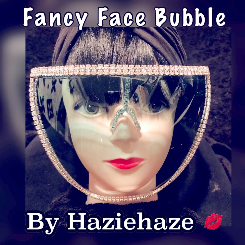 Blinged out Face Bubble
